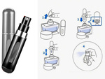 Atomizer podróżny z rozpylaczem do perfum flakon 5ml dozownik na perfumy