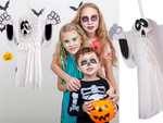 Duch zawieszka papierowa halloween duszek 3d składany z papieru dekoracja