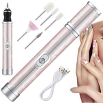 Frezarka do paznokci manicure pedicure frezy zestaw frezów usb akumulator