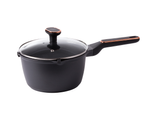 Garnek rondel głęboki z pokrywką indukcja gaz powłoka non stick 3l