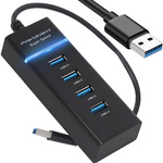 Hub usb 3.0 rozgałęźnik portów 4 porty rozdzielacz przejściówka adapter