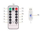 Kurtyna mikro 300 led druciki 3x3 wiszące lampki