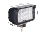 Lampa robocza 15 led halogen panel 45w 12v 24v