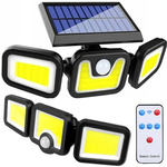 Lampa solarna 100 cob z czujnikiem ruchu zmierzchu