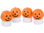 Lampka dynia led świecąca figurka ozdoba dekoracja halloween na baterie