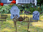 Pająk halloween gigant olbrzym tarantula dekoracja