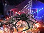 Pająk halloween olbrzym gigant tarantula dekoracja