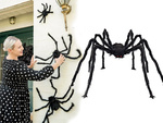 Pająk halloween olbrzym gigant tarantula dekoracja