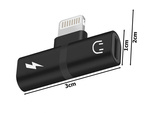 Rozdzielacz adapter lightning ipad iphone 2w1