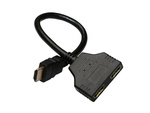 Rozdzielacz hdmi splitter rozgałęźnik 2 porty fhd